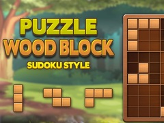 Játék Puzzle Wood Block