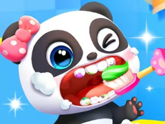 Játék Jigsaw Puzzle: Baby Panda Teeth Health