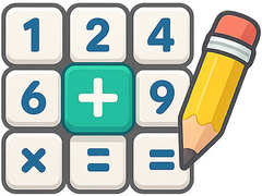 Játék Math Crossword Puzzle Genius Edition