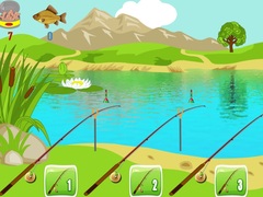 Játék Fishing With Three Rods