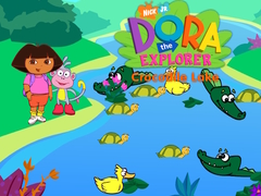 Játék Dora The explorer  Crocodile Lake