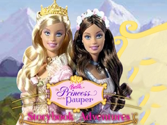 Játék Barbie as the Princess and the Pauper Storybook Adventures