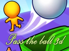 Játék Pass the ball 3d