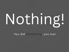 Játék Nothing