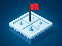 Játék Snow Road Puzzle