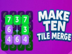Játék Make Ten Tile Merge