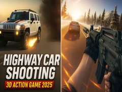 Játék Highway Car Shooting 3D Action Game 2025