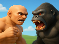 Játék Men Vs Gorillas