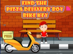 Játék Find the Pizza Delivery Boy Bike Key