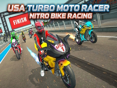 Játék USA Turbo Moto Racer Nitro Bike Racing