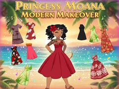 Játék Princess Moana Modern Makeover