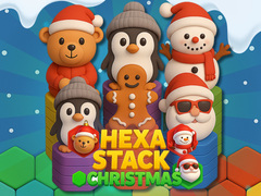 Játék Hexa Stack Christmas