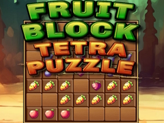 Játék Fruit Block Tetra Puzzle