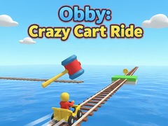 Játék Obby: Crazy Cart Ride