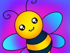 Játék Bee Coloring