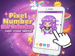 Játék Pixel Number  DIY Coloring