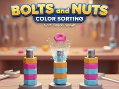 Játék Bolts and Nuts Color Sorting