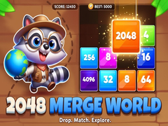 Játék 2048 Merge World