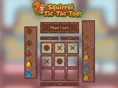 Játék Squirrel Tic Tac Toe