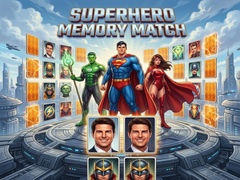 Játék Superhero Memory Match