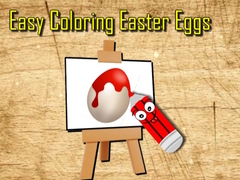 Játék Easy Easter Coloring Eggs