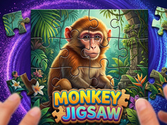 Játék Monkey Jigsaw