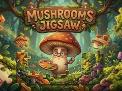 Játék Mushrooms Jigsaw