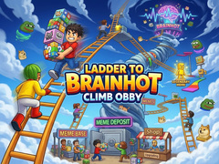 Játék Ladder to Brainhot: Climb Obby