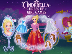 Játék Cinderella Dress Up Girl Games