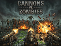 Játék Cannons vs Zombies