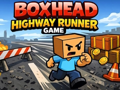 Játék Boxhead Highway Runner Game