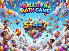 Játék Balloon Math Game