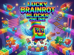 Játék Lucky Brainrot Blocks Online