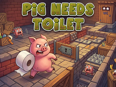 Játék Pig Needs Toilet