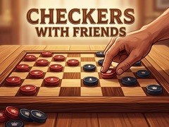 Játék Checkers with Friends