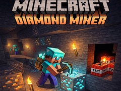 Játék Minecraft Diamond Miner