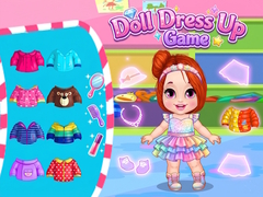 Játék Doll Dress up Game