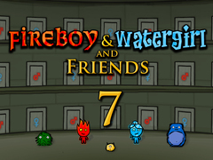 Játék Fireboy & Watergirl 7: and Friends