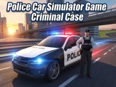 Játék Police Car Simulator Game Criminal Case