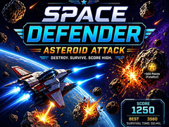 Játék Space Defender: Asteroid Attack