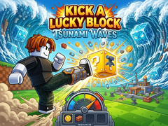 Játék Kick a Lucky Block: Tsunami Waves