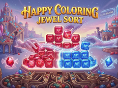 Játék Happy Coloring Jewel Sort