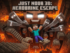 Játék Just Noob 3D: Herobrine Escape