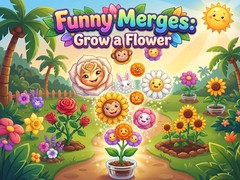 Játék Funny Merges: Grow a Flower