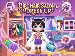 Játék Girl Hair Salon & Dress Up
