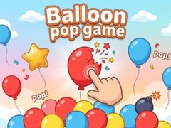 Játék Balloon pop game