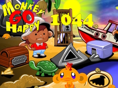 Játék Monkey Go Happy Stage 1044