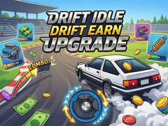 Játék Drift Idle Drift Earn Upgrade