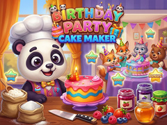 Játék Birthday Party Cake Maker