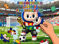 Játék Jigsaw Puzzle: Labubu FIFA World Cup